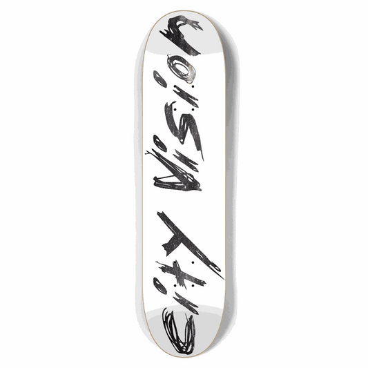 White and Stars Name 7.62 City Vision Skateboards  City Vision Skateboards 7.62