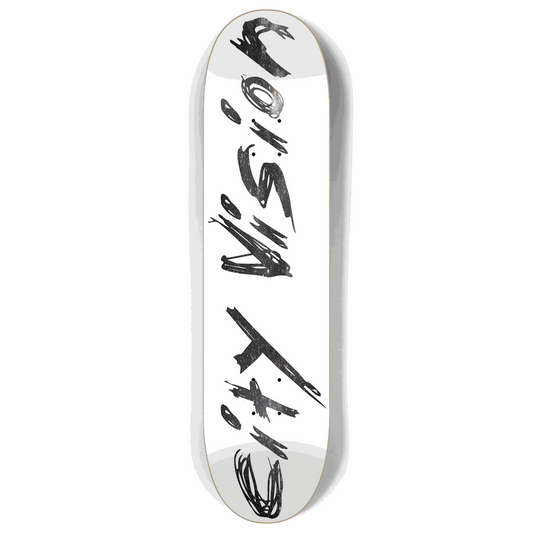 White and Stars Name 8.00 City Vision Skateboards  City Vision Skateboards 8.00