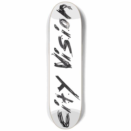 White and Stars Name 8.25 City Vision Skateboards  City Vision Skateboards 8.25