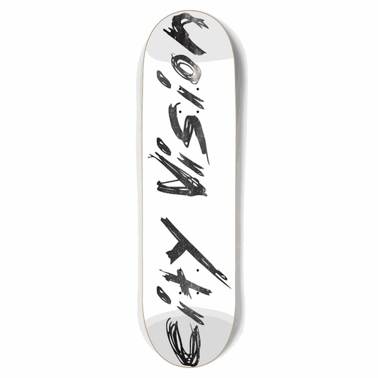 White and Stars Name 8.75 City Vision Skateboards  City Vision Skateboards 8.75