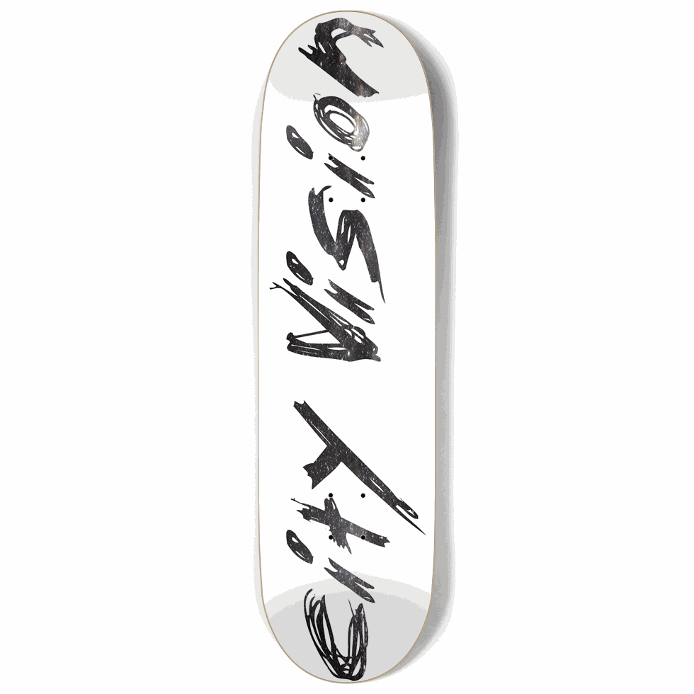 White and Stars Name 9.00 City Vision Skateboards  City Vision Skateboards 9.00