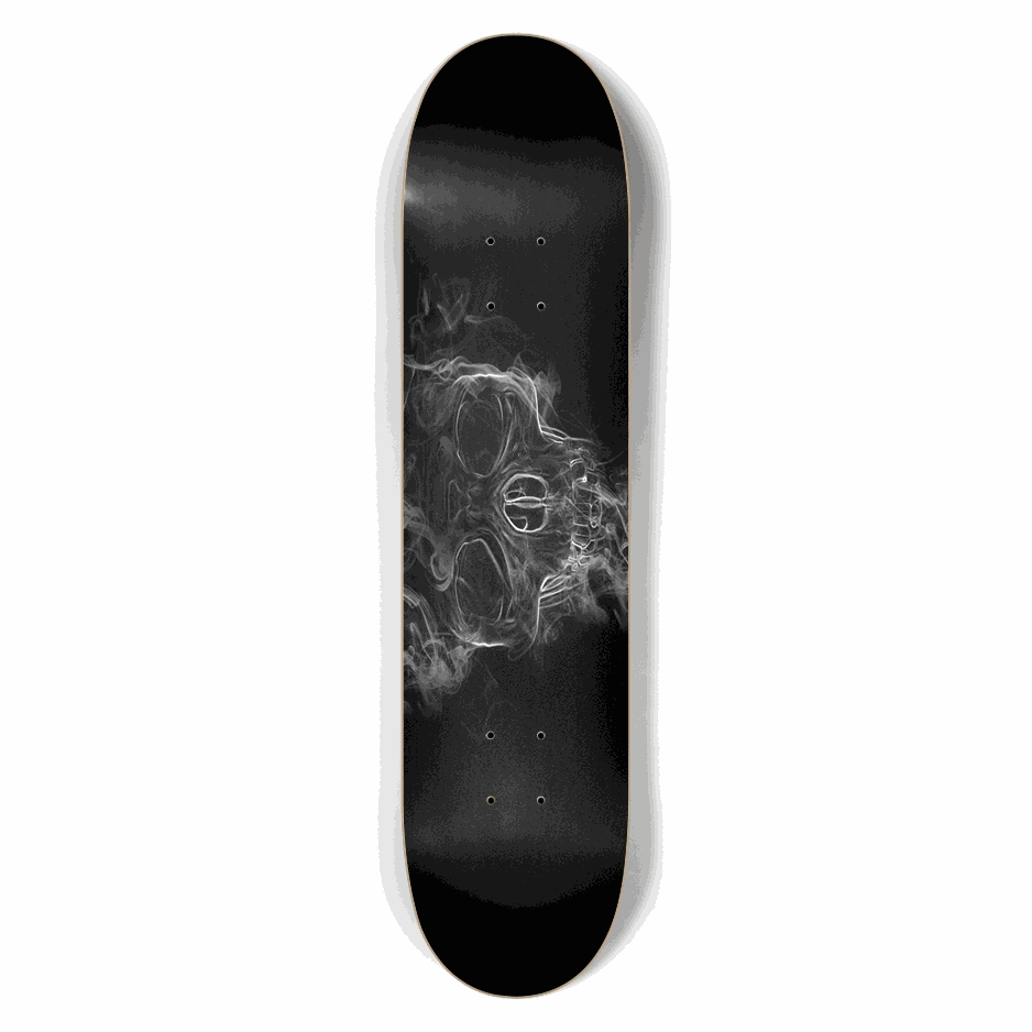 Wispy Skull 7.50 City Vision Skateboards