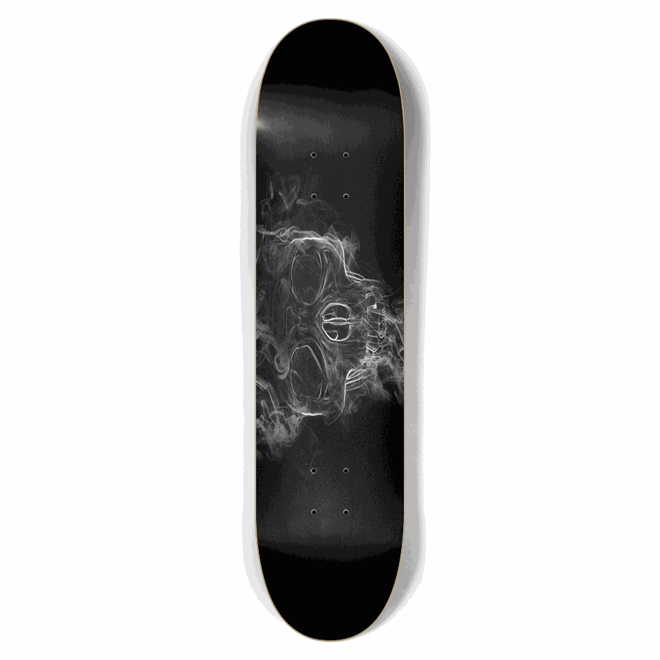 Wispy Skull 7.62 City Vision Skateboards