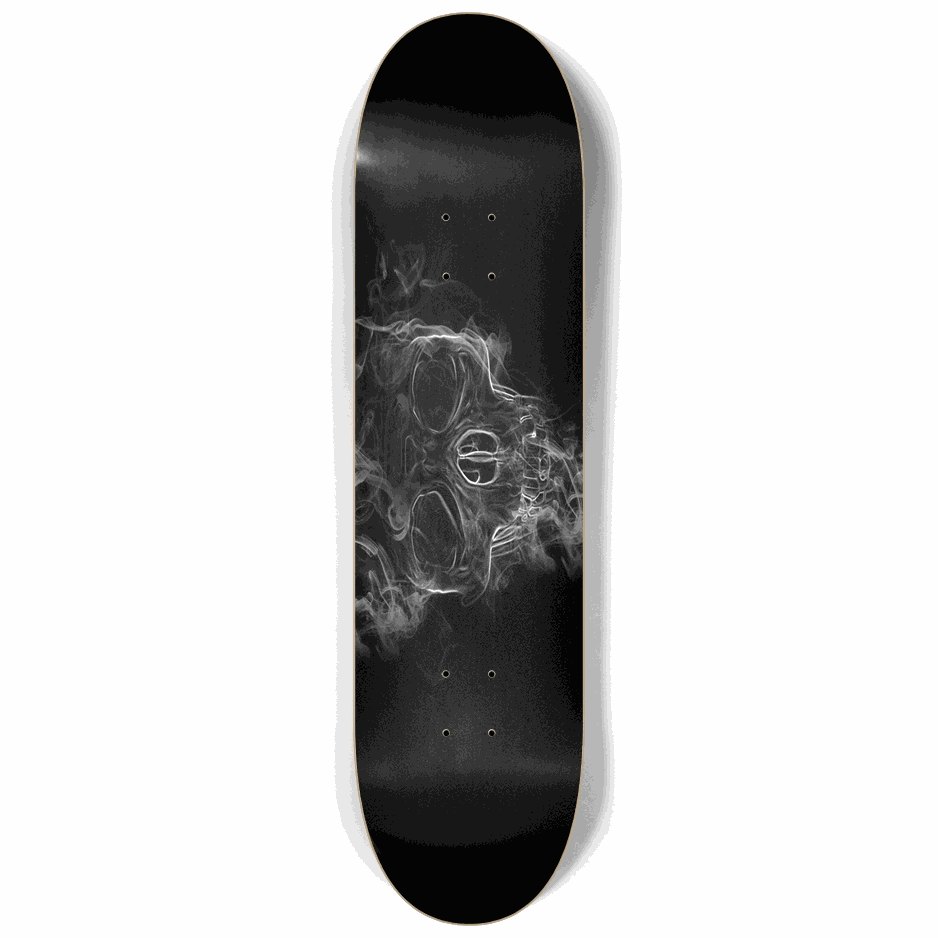 Wispy Skull 8.25 City Vision Skateboards