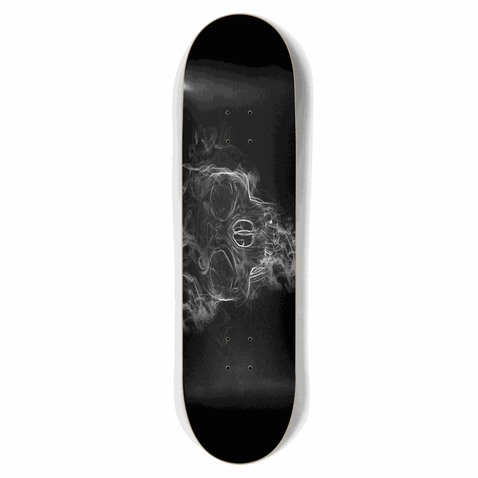 Wispy Skull 8.50 City Vision Skateboards