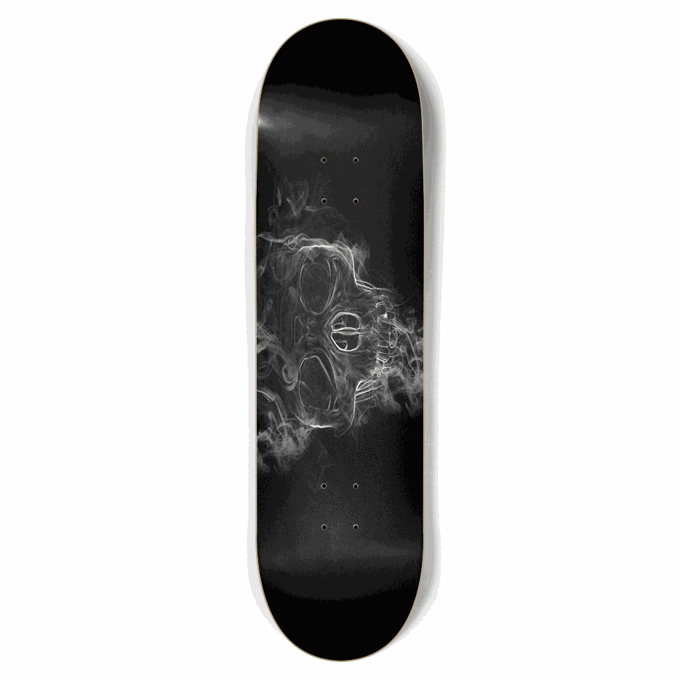 Wispy Skull 8.75 City Vision Skateboards