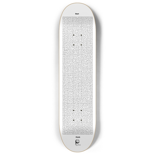 Skateboard - Maze 8.00 by City Vision Skateboards (8.00)