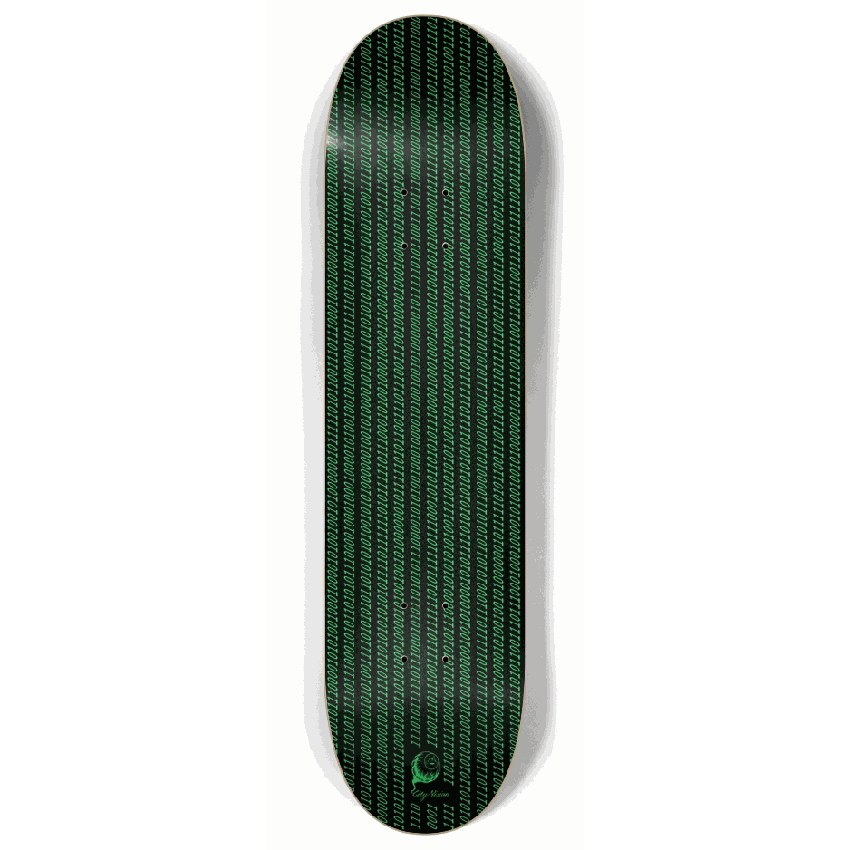 Skateboard - Binary 8.00 by City Vision Skateboards (8.00)