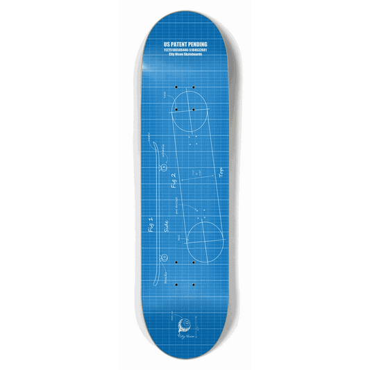 Blue Print 8.50 City Vision Skateboards