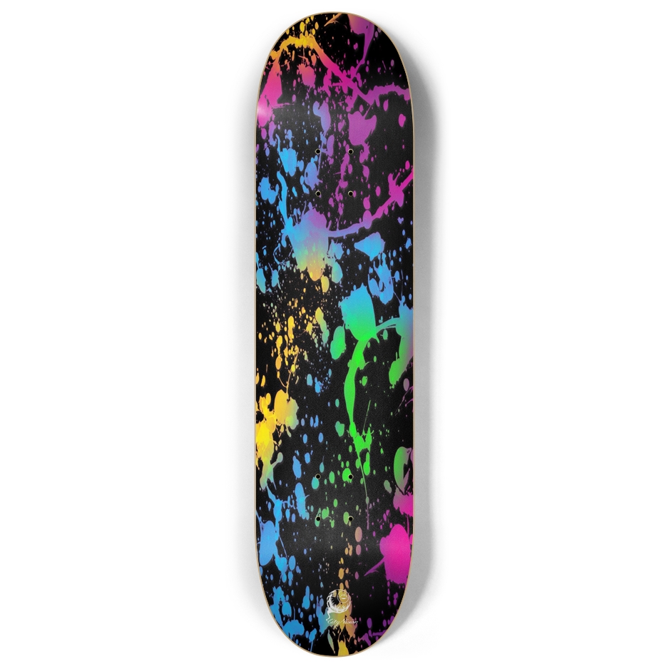 Splatter Paint Black 8.00