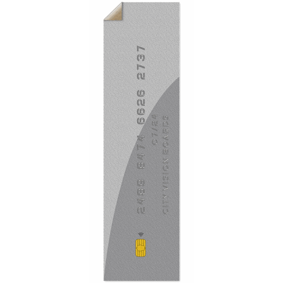 Credit Card Griptape City Vision Skateboards