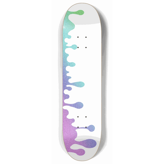 Skateboard - Dripping Glitter 8.00 by City Vision Skateboards (8.00)
