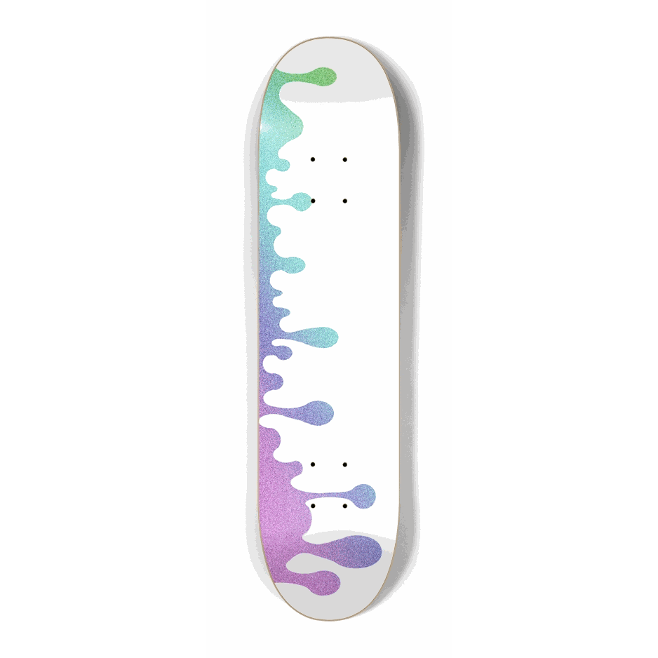 Dripping Glitter Mini 7.25 City Vision Skateboards