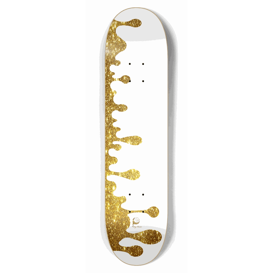 Dripping Gold 7.75 City Vision Skateboards