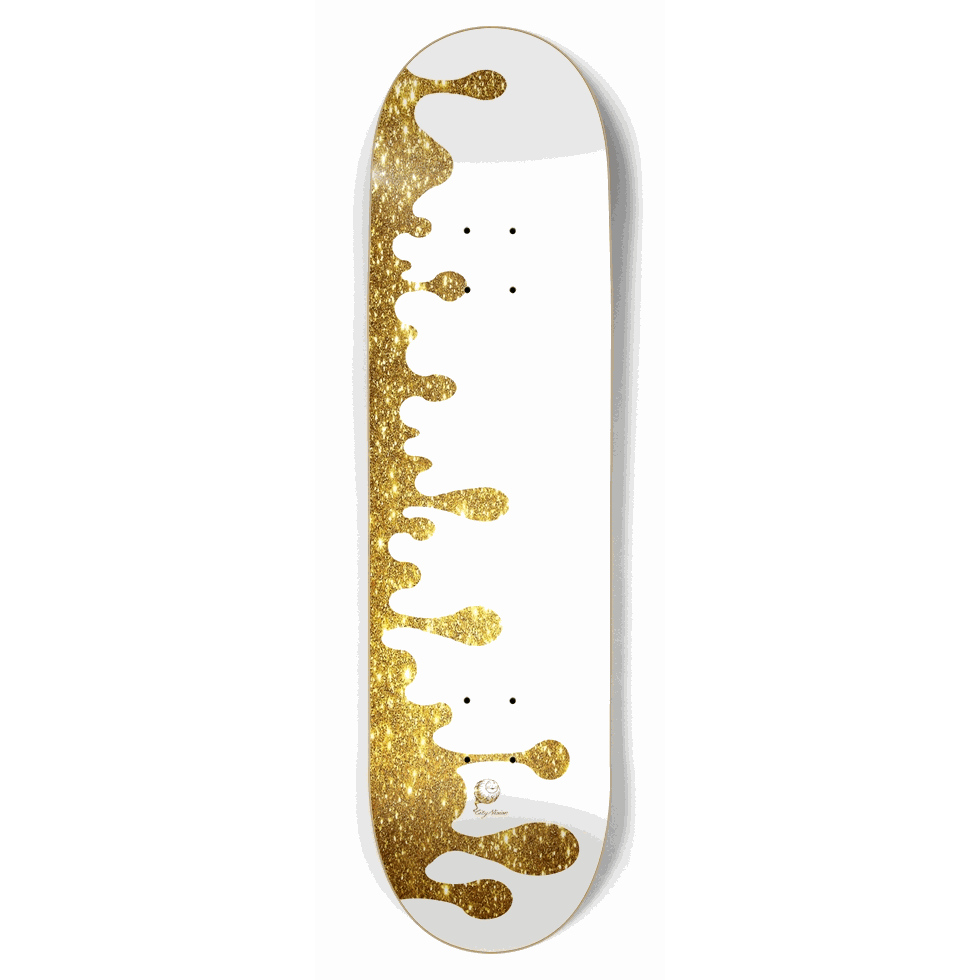 Dripping Gold 8.75 City Vision Skateboards