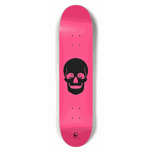 Hot Pink Skull 7.50 City Vision Skateboards