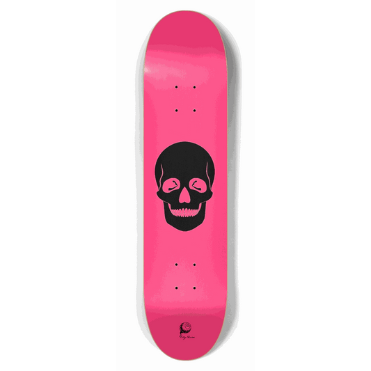 Hot Pink Skull 7.62 City Vision Skateboards