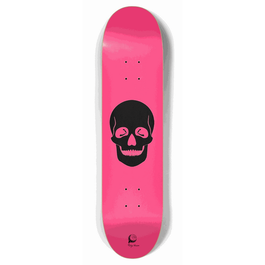 Hot Pink Skull 7.87 City Vision Skateboards