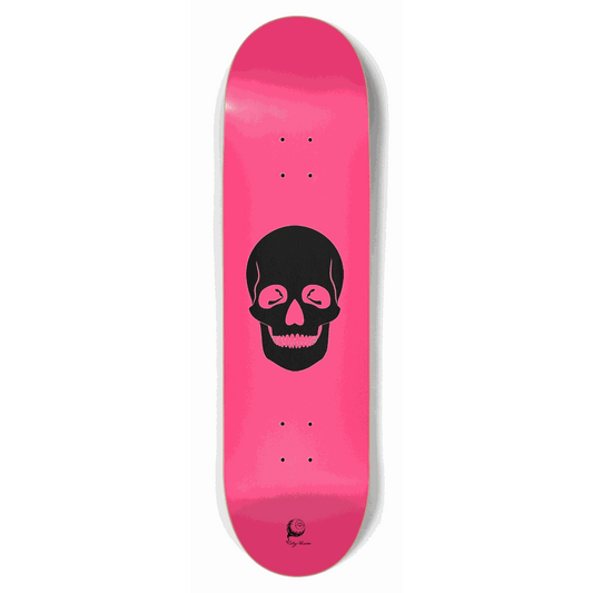 Hot Pink Skull 8.75 City Vision Skateboards