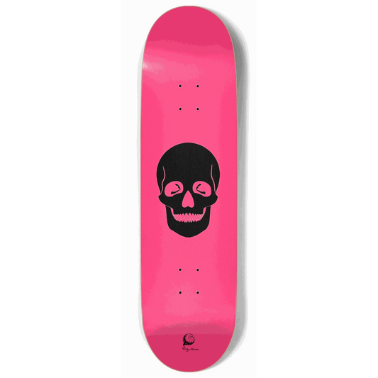 Hot Pink Skull 9.00 City Vision Skateboards