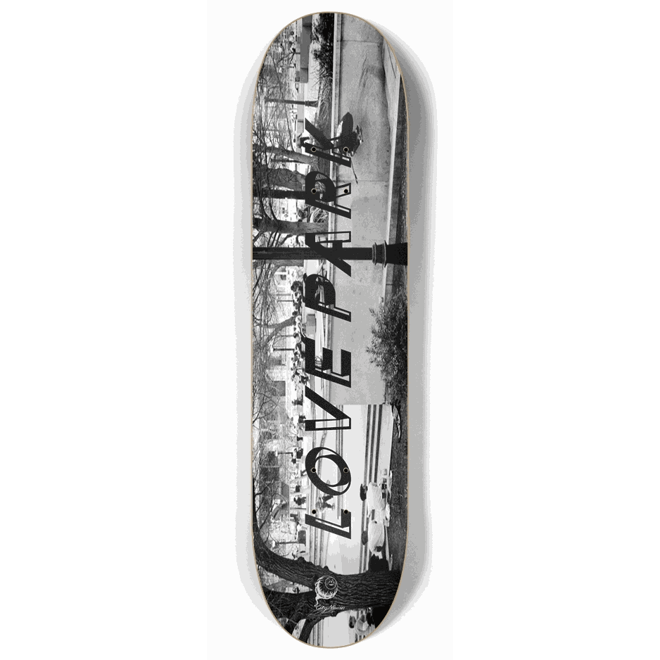Skateboard - Love Park (Philadelphia) 8.00 by City Vision Skateboards (8.00, Parks)