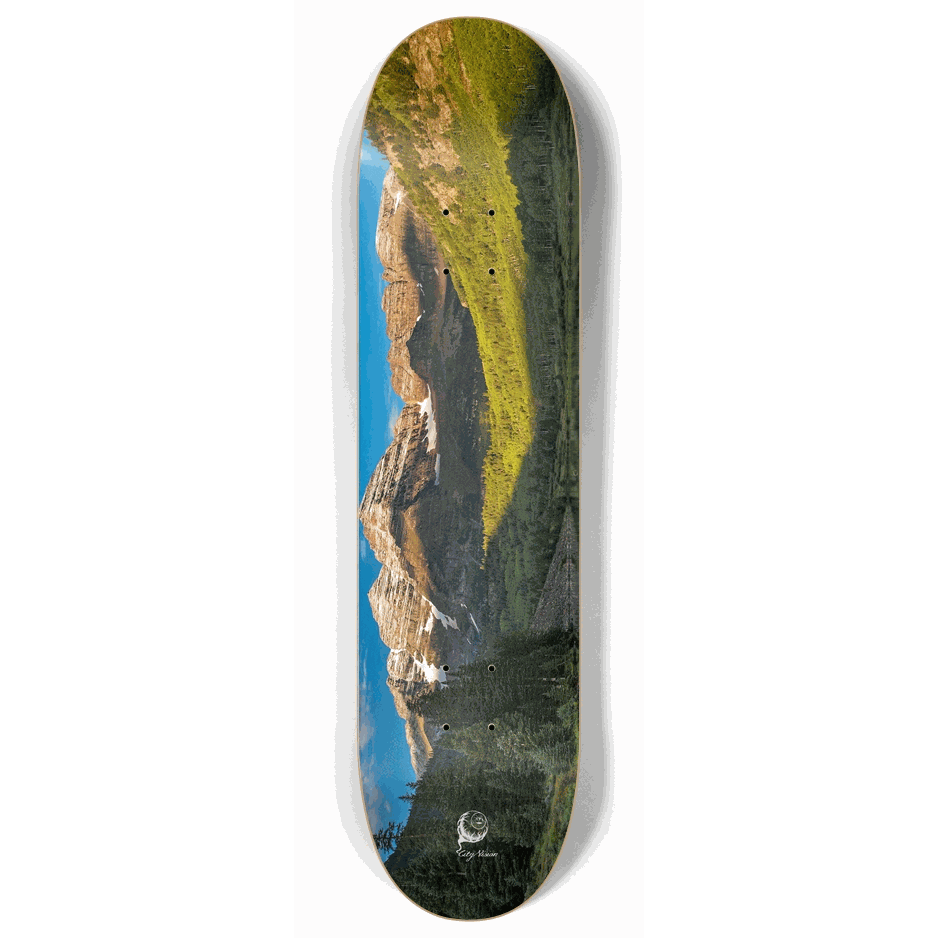 Skateboard - Maroon Bells 8.00 by City Vision Skateboards (8.00, Artistic)