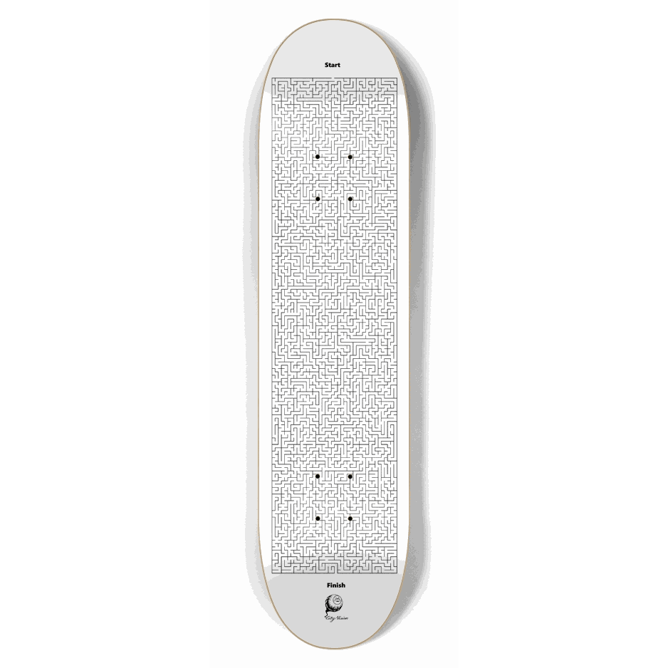 Maze 7.62 City Vision Skateboards