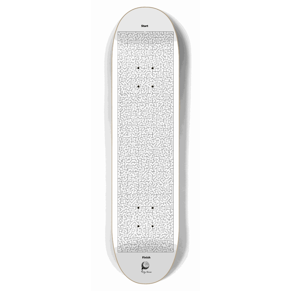 Maze 7.87 City Vision Skateboards