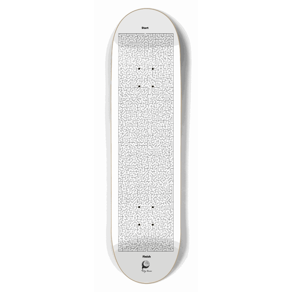 Maze 8.50 City Vision Skateboards