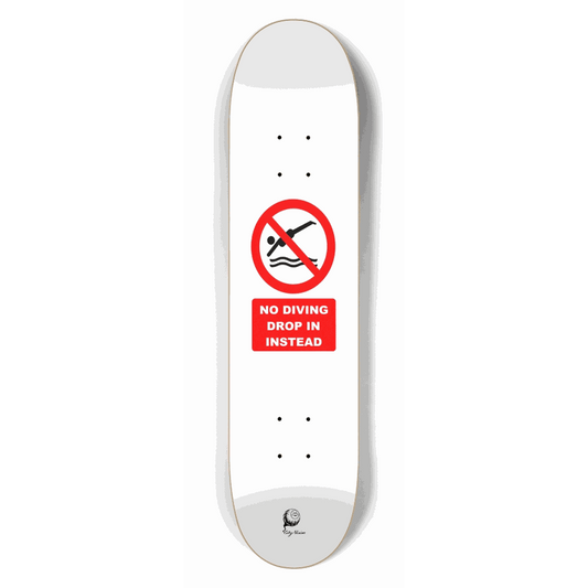 No Diving 7.50 City Vision Skateboards