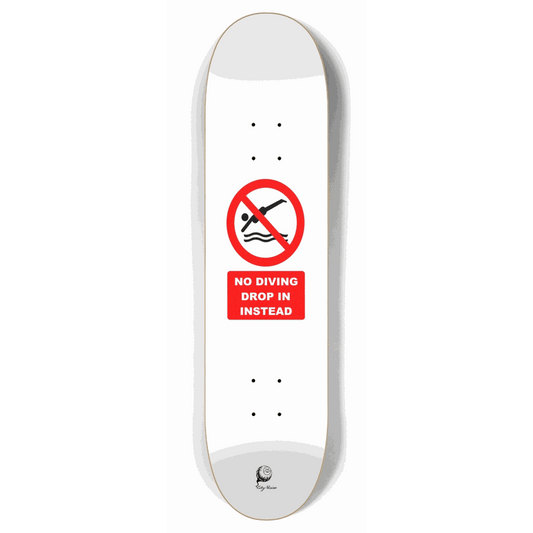 No Diving 7.87 City Vision Skateboards