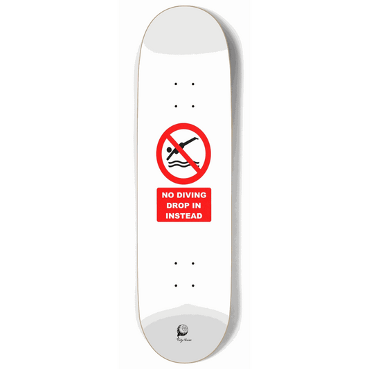 No Diving 9.00 City Vision Skateboards
