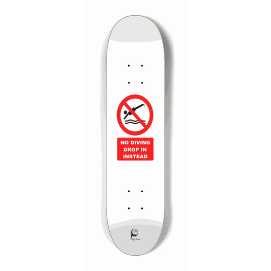 No Diving Mini 7.25 City Vision Skateboards