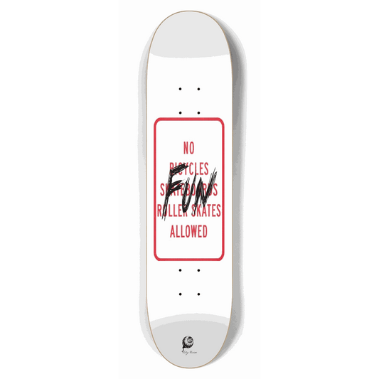 No Fun 7.62 City Vision Skateboards