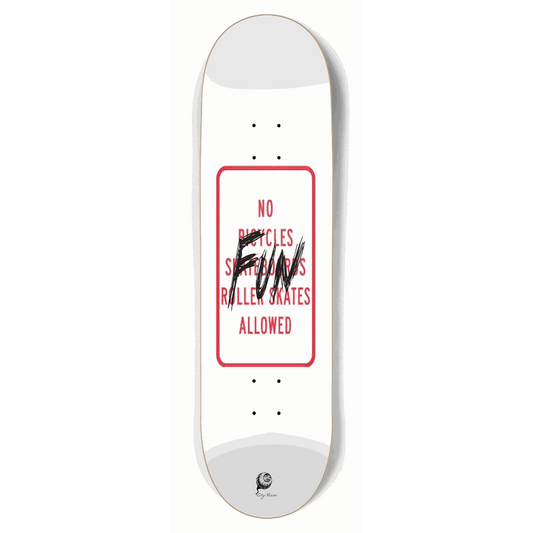 No Fun 8.75 City Vision Skateboards