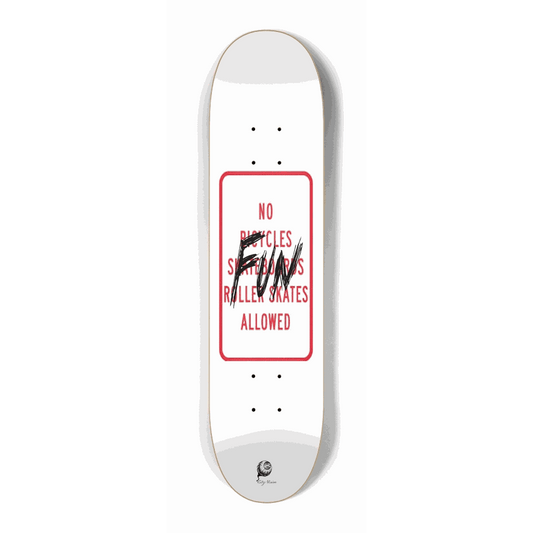 No Fun Mini 7.25 City Vision Skateboards