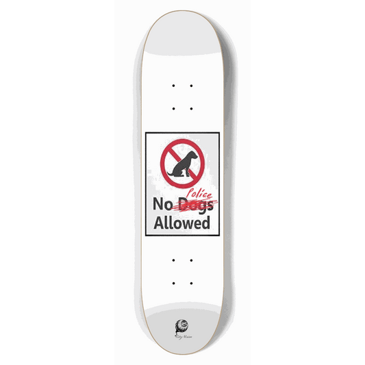 No Police 7.62 City Vision Skateboards