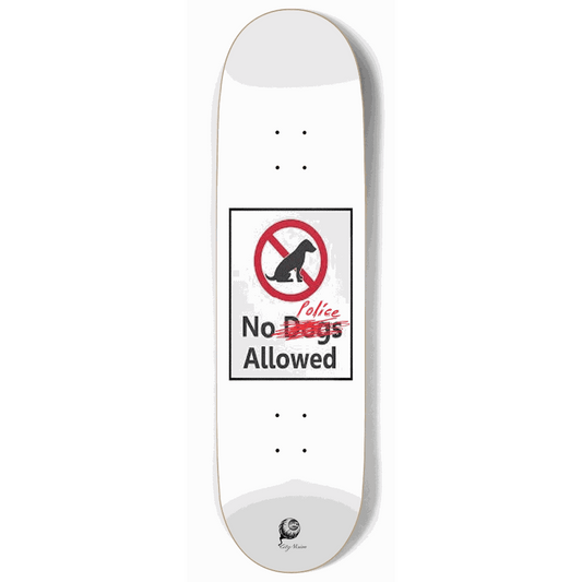 No Police 9.00 City Vision Skateboards
