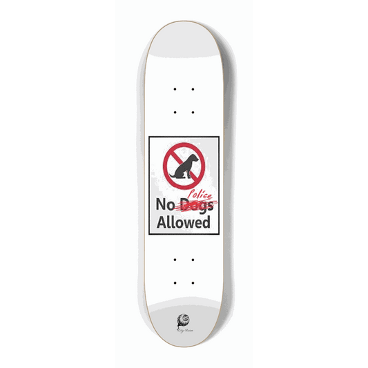 No Police Mini 7.25 City Vision Skateboards