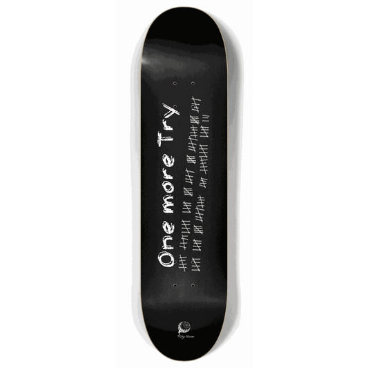 Skateboard - One More Try 8.00 by City Vision Skateboards (8.00)