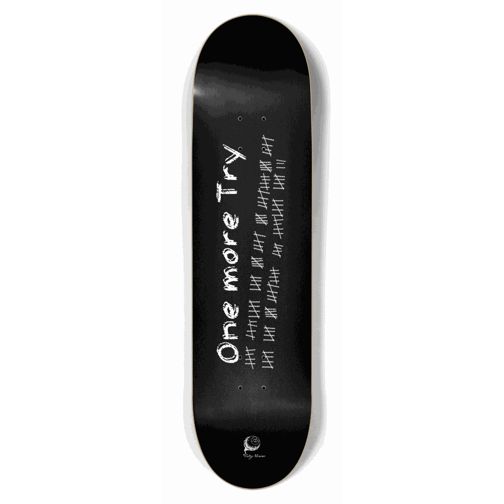 One More Try 8.50 City Vision Skateboards