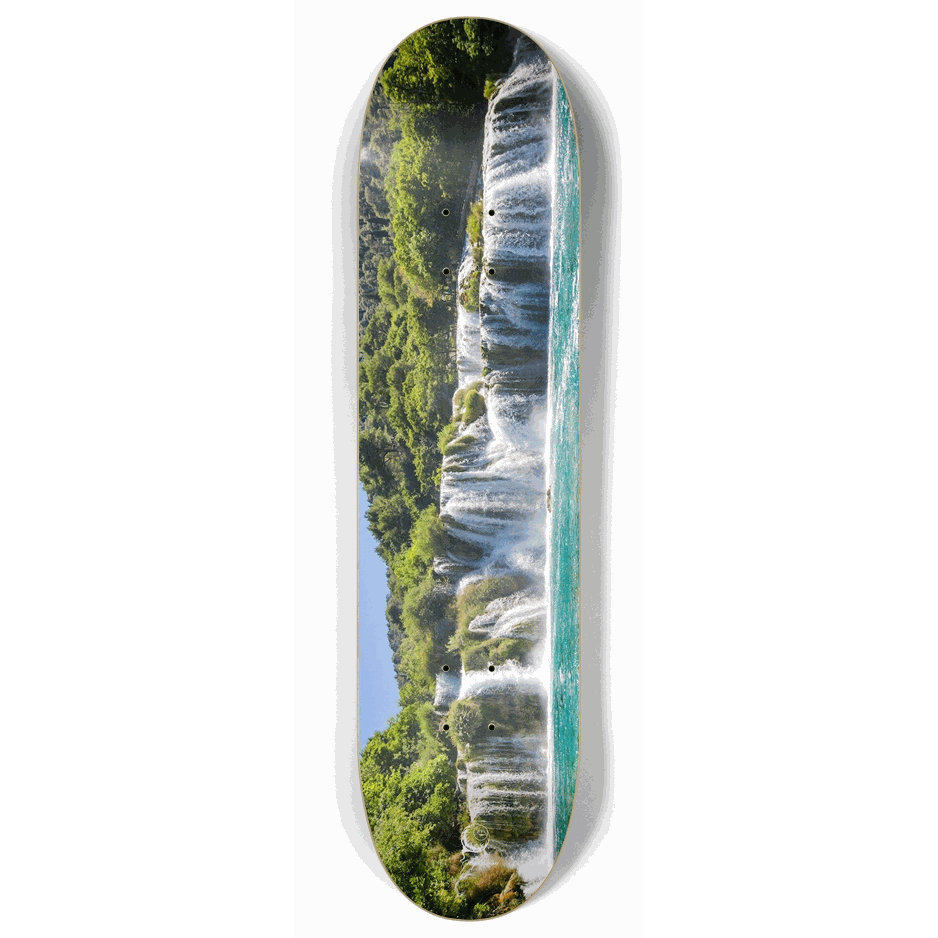 Skateboard - Plitvice Lakes 8.00 by City Vision Skateboards (8.00, Artistic)